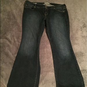 Dark wash jeans from Torrid